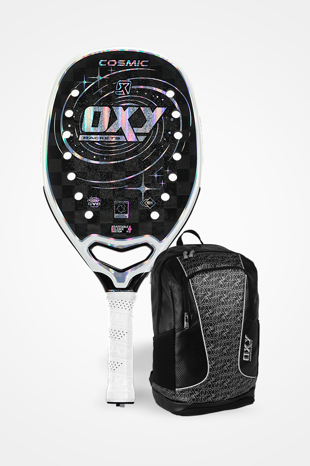 RAQUETE COSMIC + MOCHILA CARBON