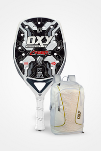 RAQUETE CYBER + MOCHILA GOLD