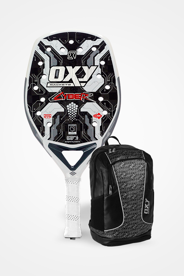 RAQUETE CYBER + MOCHILA CARBON