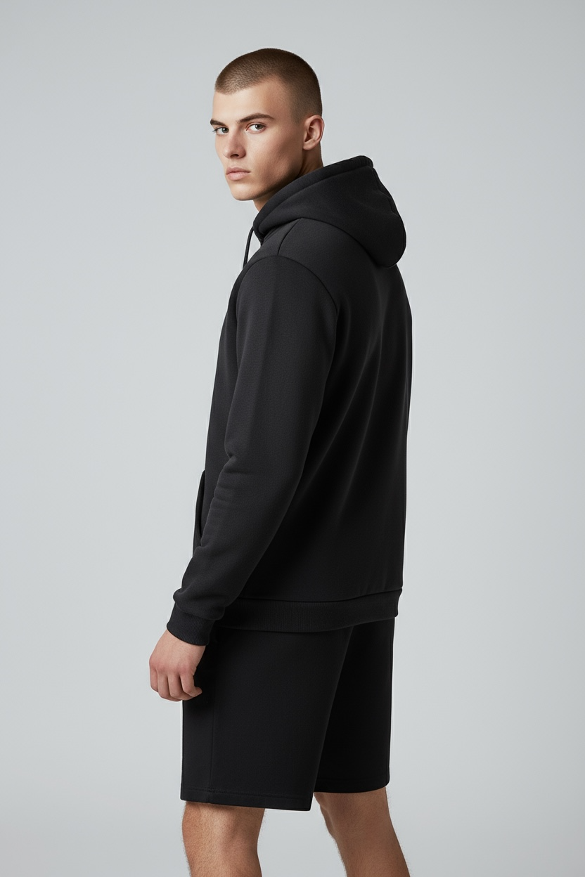 MOLETOM UNISSEX COM CAPUZ OXY