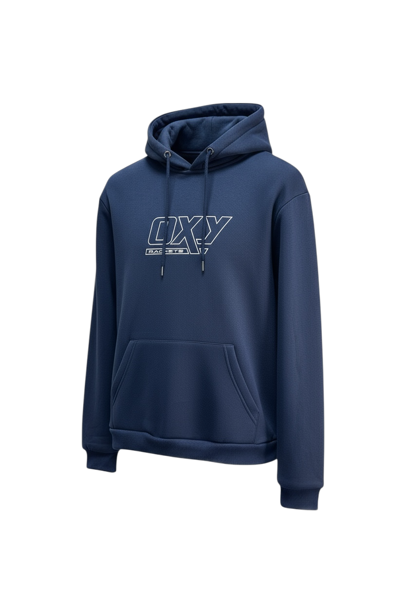 MOLETOM UNISSEX COM CAPUZ OXY