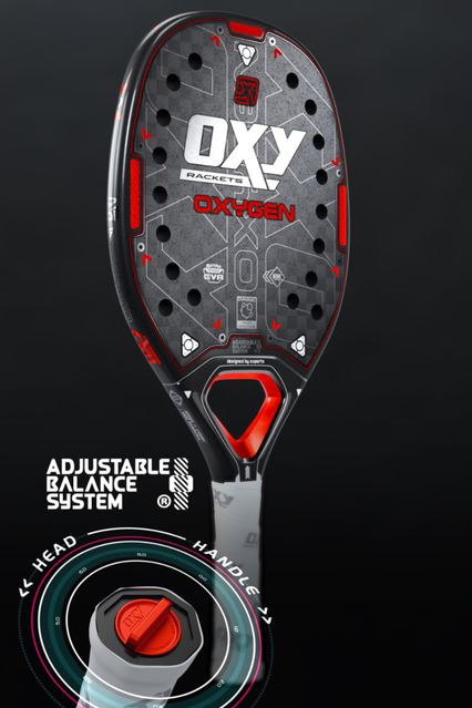 RAQUETE OXYGEN + MOCHILA CARBON