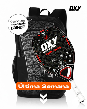 RAQUETE OXYGEN + MOCHILA CARBON